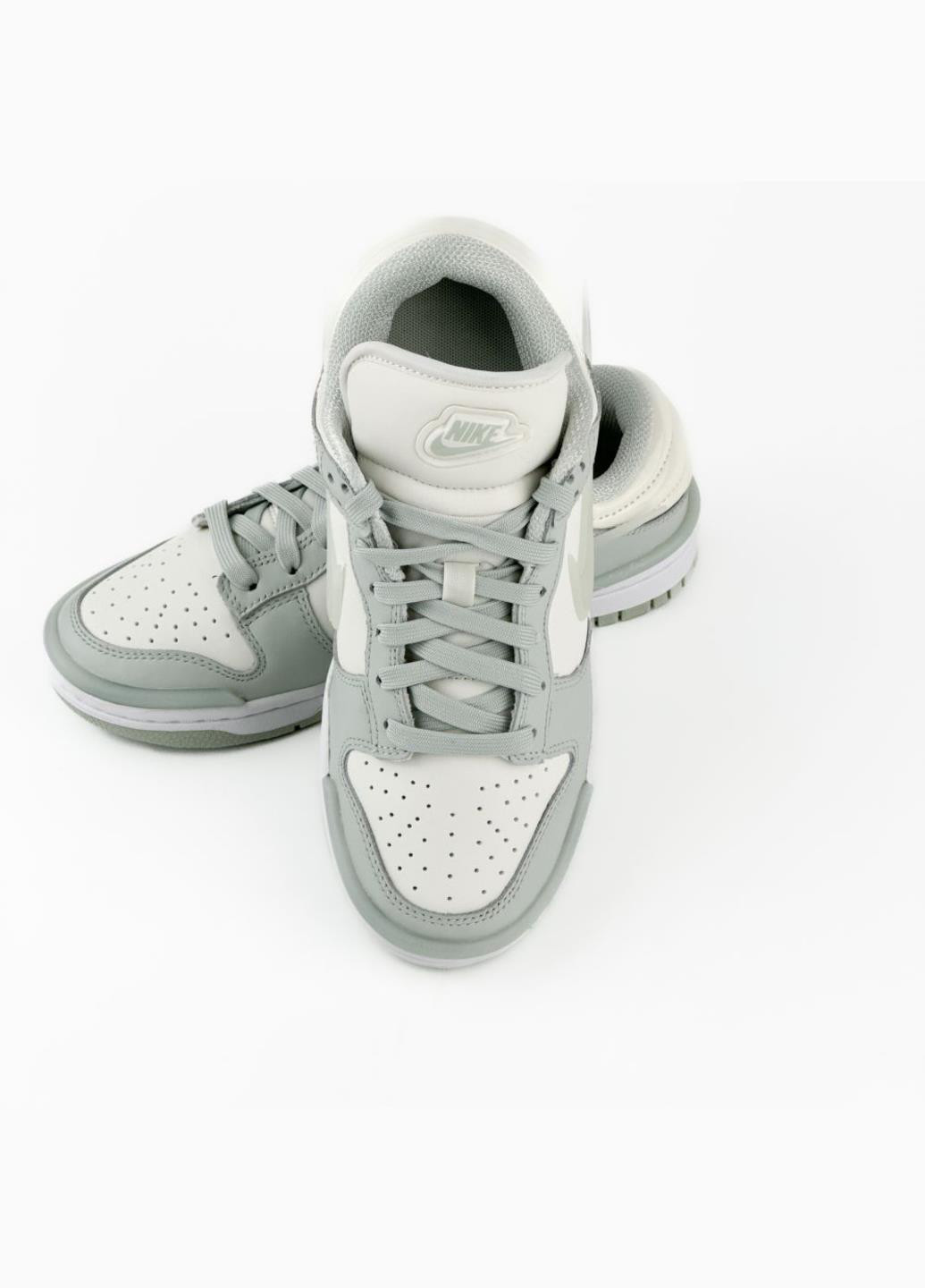 Кроссовки DZ2794-004 Nike Dunk Low Twist светло-серые демисезоны (317218269)