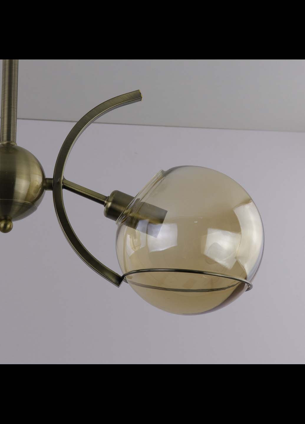 Люстра потолочная на 2 лампочки 4159/2 Бронза 35х14х51 см. Handmade (234537742)