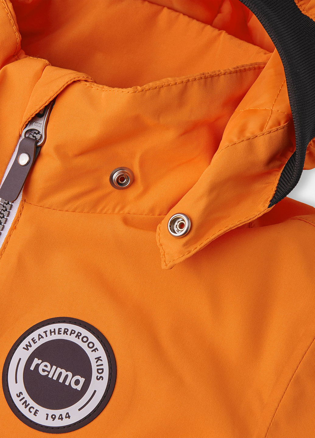 Оранжевая демисезонная куртка утеплённая Reima Symppis
