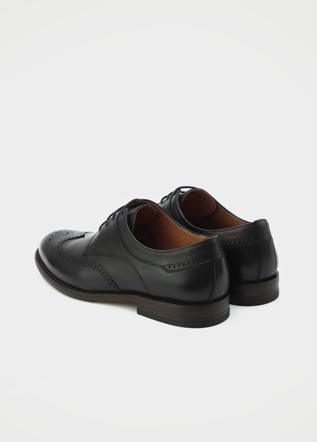 Черные кэжуал туфли Respect на шнурках