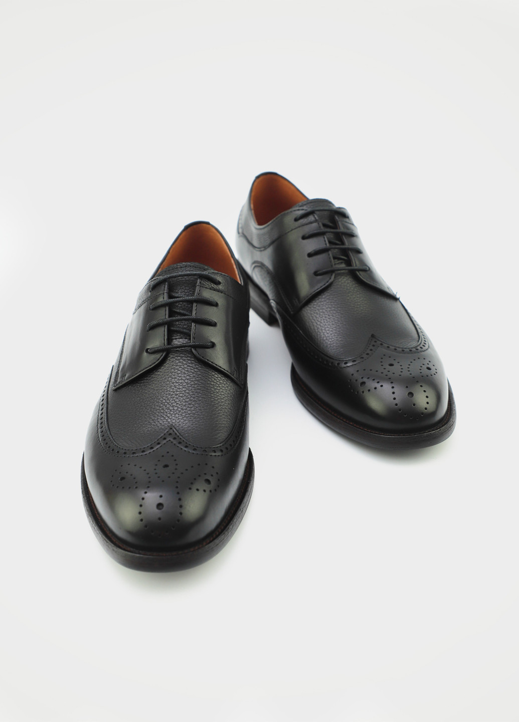 Черные кэжуал туфли Respect на шнурках