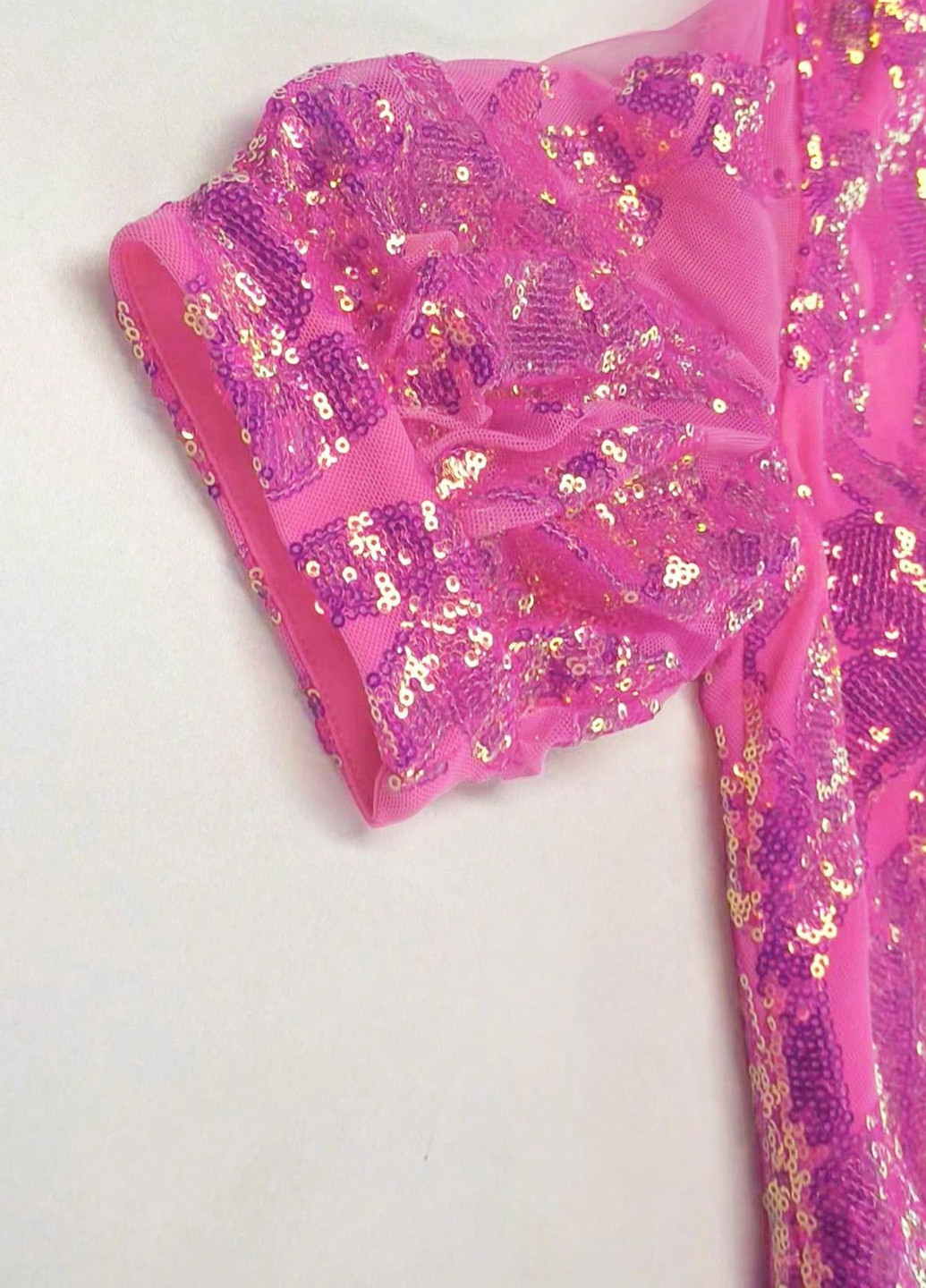 Рожево-лілова вечірня сукня годе SHEIN з орнаментом