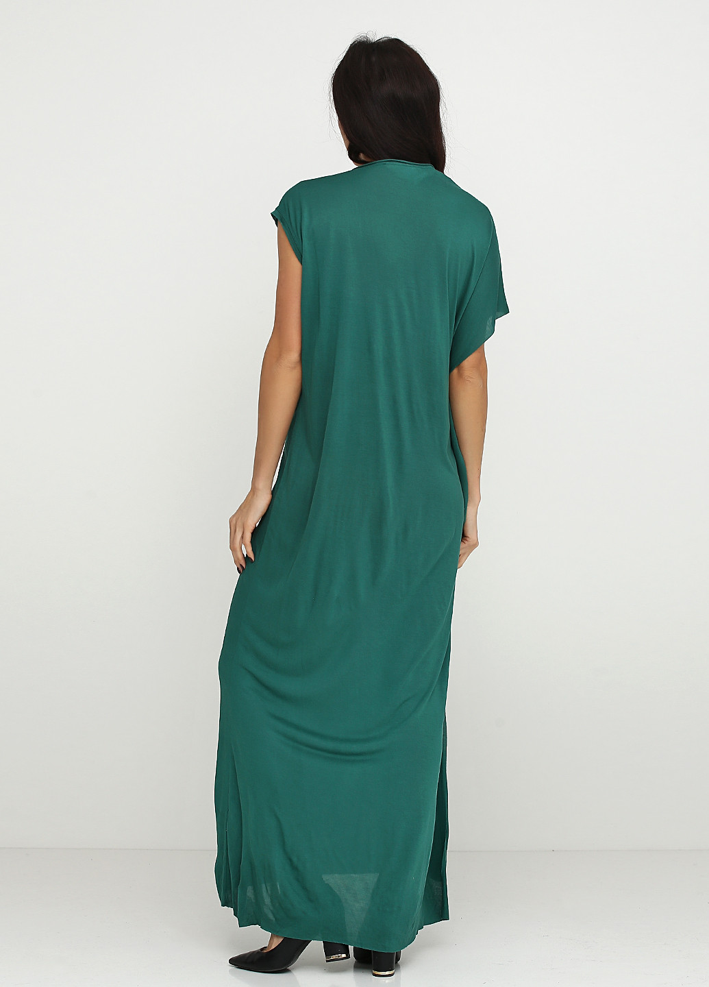 Зелена кежуал сукня By Malene Birger однотонна