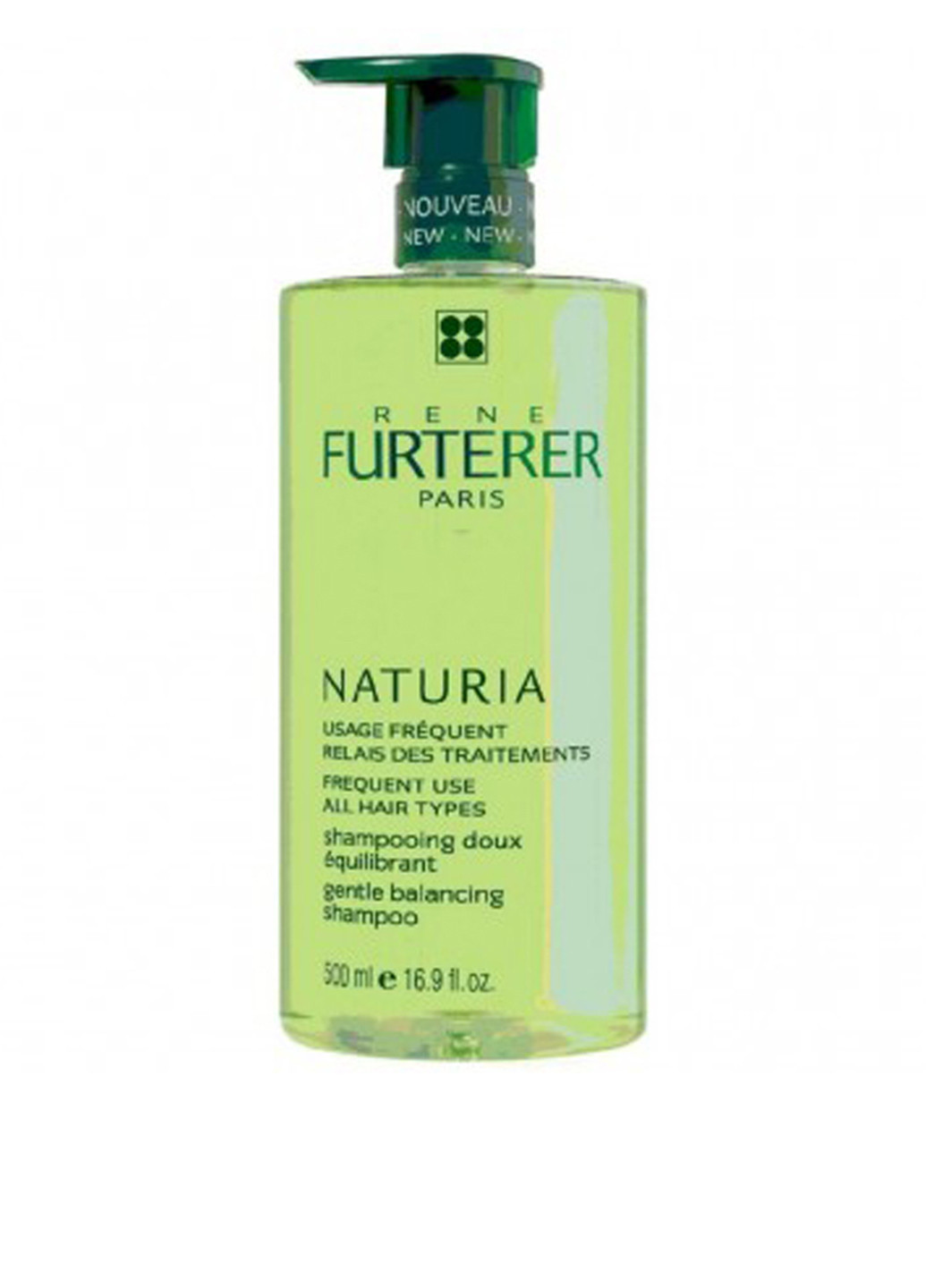 Нежный регулирующий шампунь Naturia Gentle Balancing Shampoo 500 мл Rene Furterer (88094712)