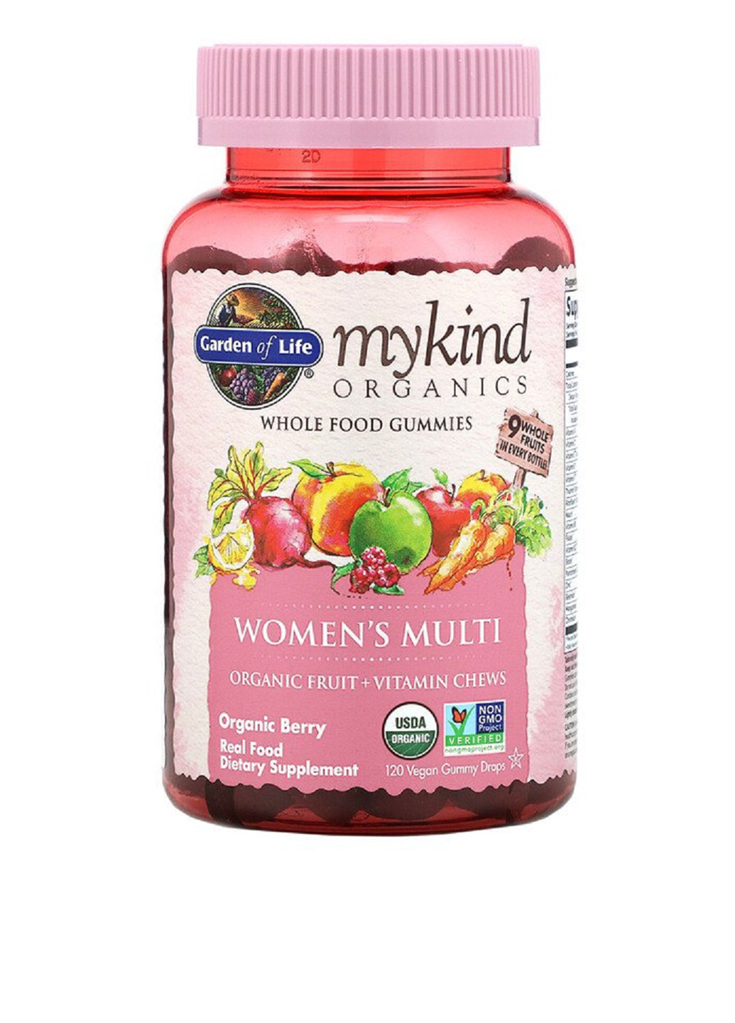 Мультивитамины для Женщин (120 жевательных конфет) Garden of Life (251206230)