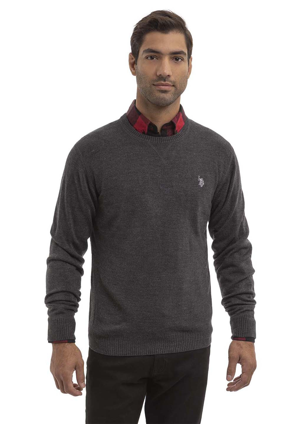 Темно-серый демисезонный джемпер джемпер U.S. Polo Assn.