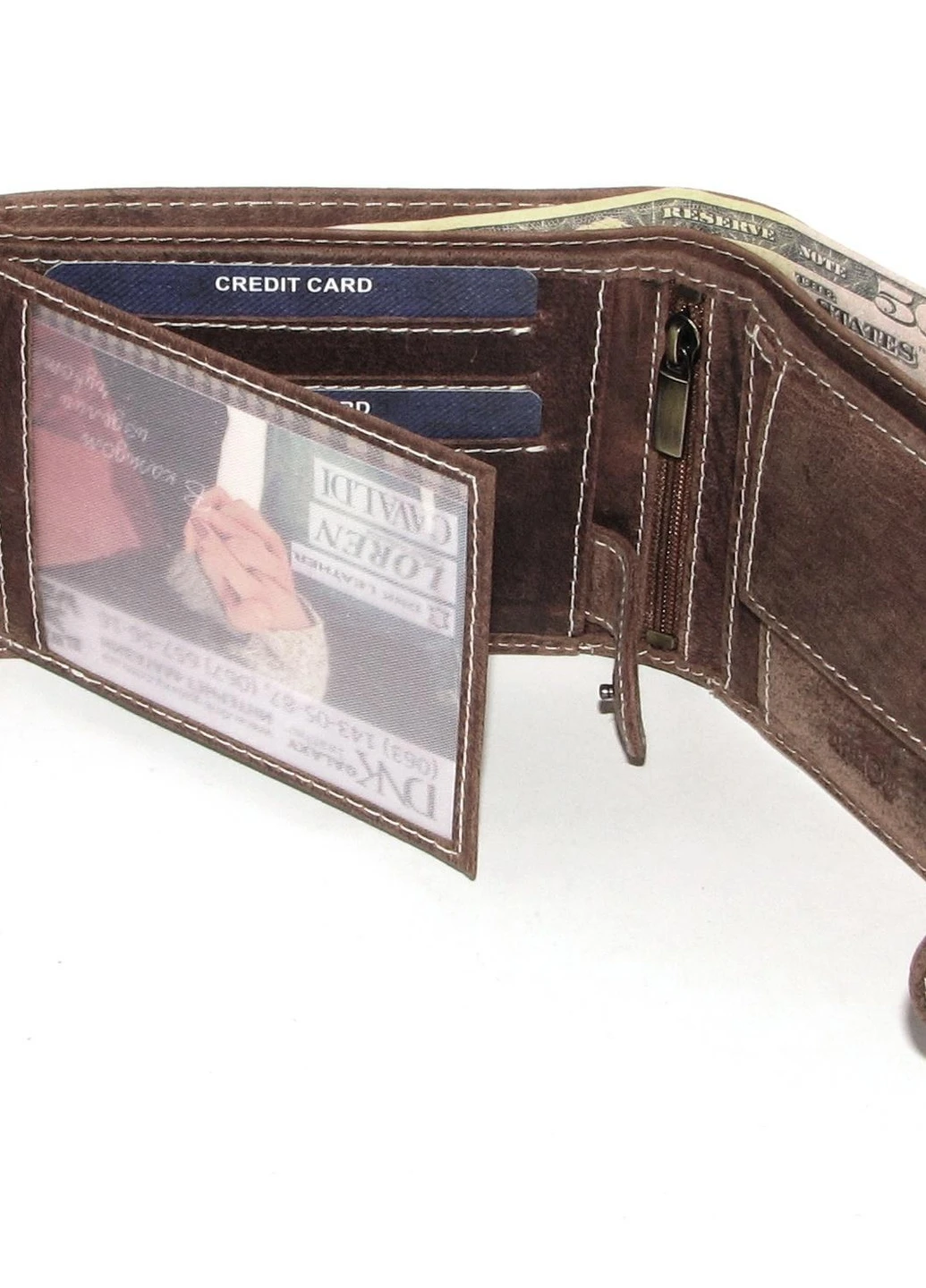 Кошелек мужской DNK-02L-BAW TAN DNK Leather (253933471)