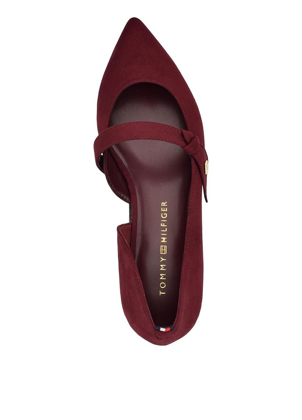 Tommy Hilfiger Туфлі бордовий з штучна замша, сша — демісезон (368668168)