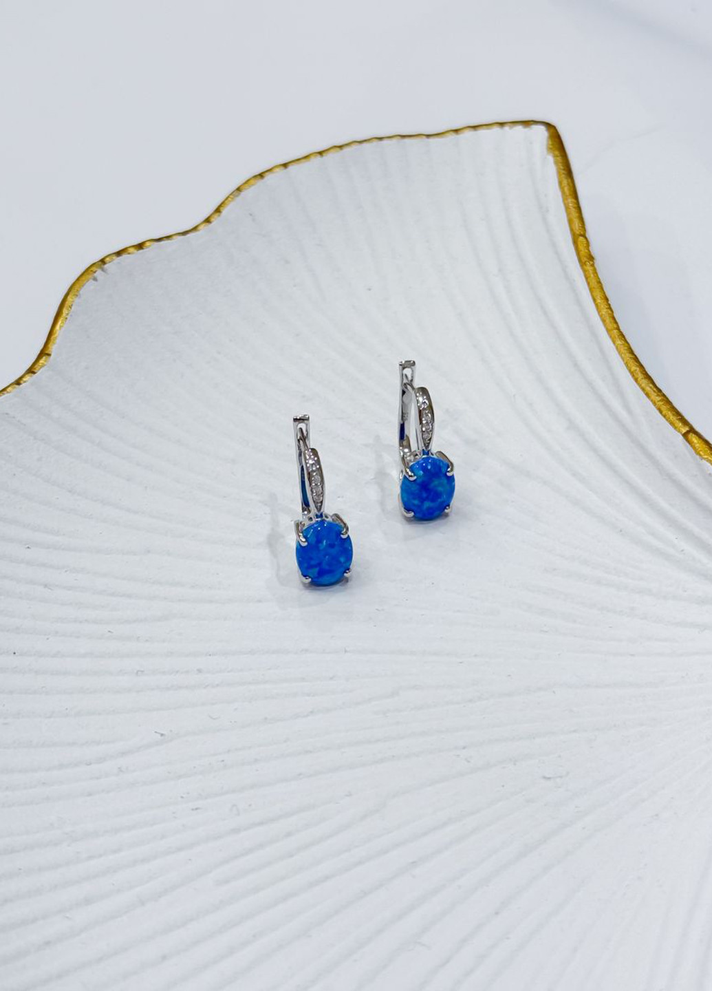 Сережки Silver Flame (307258543)