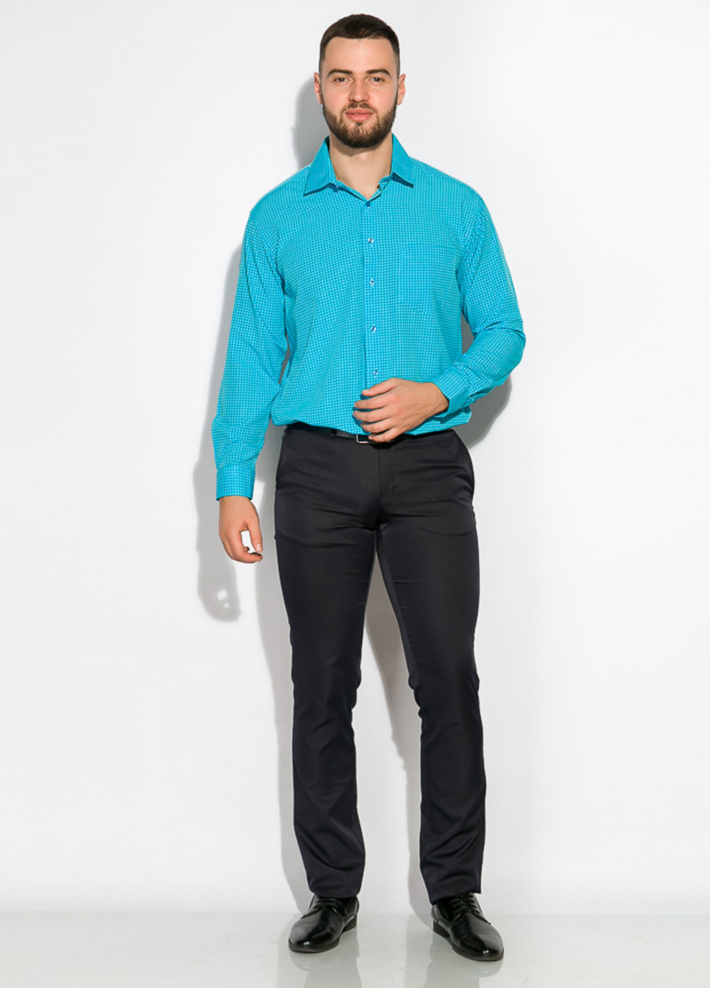 Цветная кэжуал рубашка в клетку Time of Style с длинным рукавом