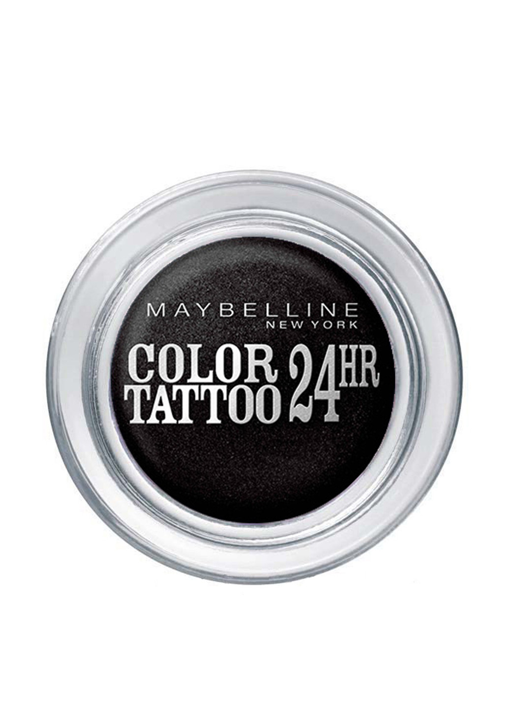 Тени кремовые Color Tattoo 24 Hour Cream Gel Shadow № 60 (timeless black), 4,5 г Maybelline (72753374)