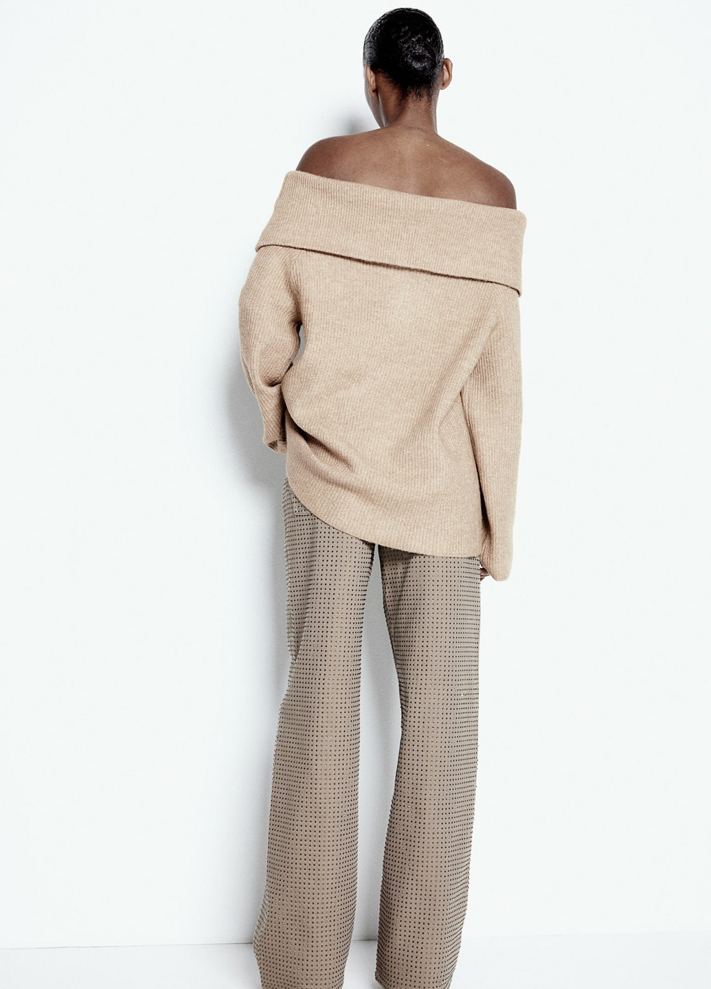 Бежевий демісезонний светр H&M