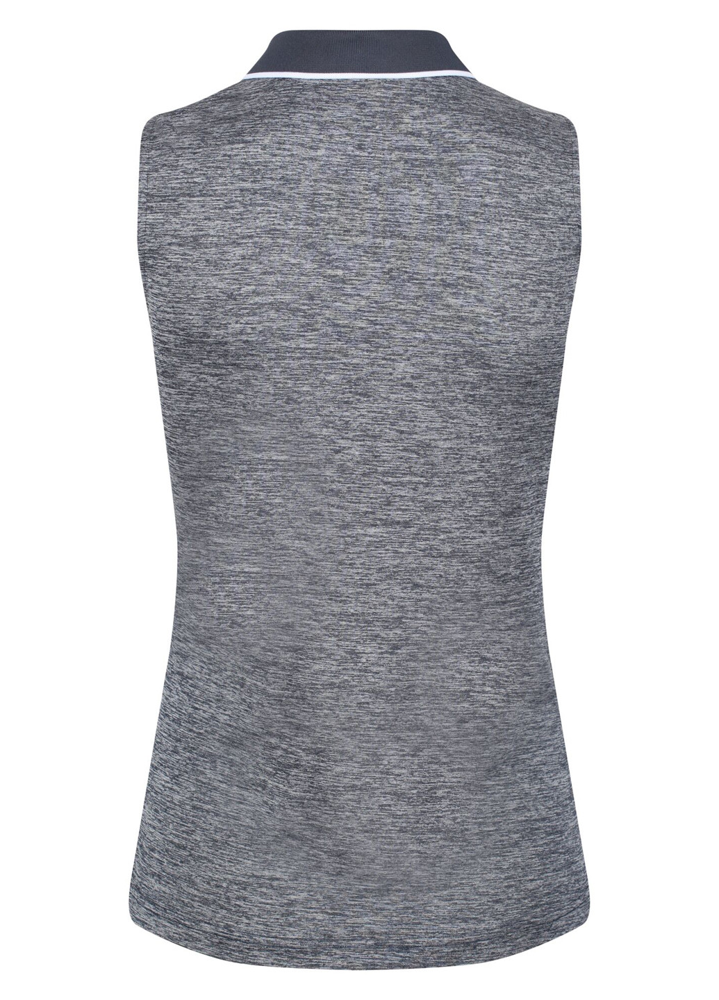 Серо-синяя женская футболка-поло Regatta меланжевая