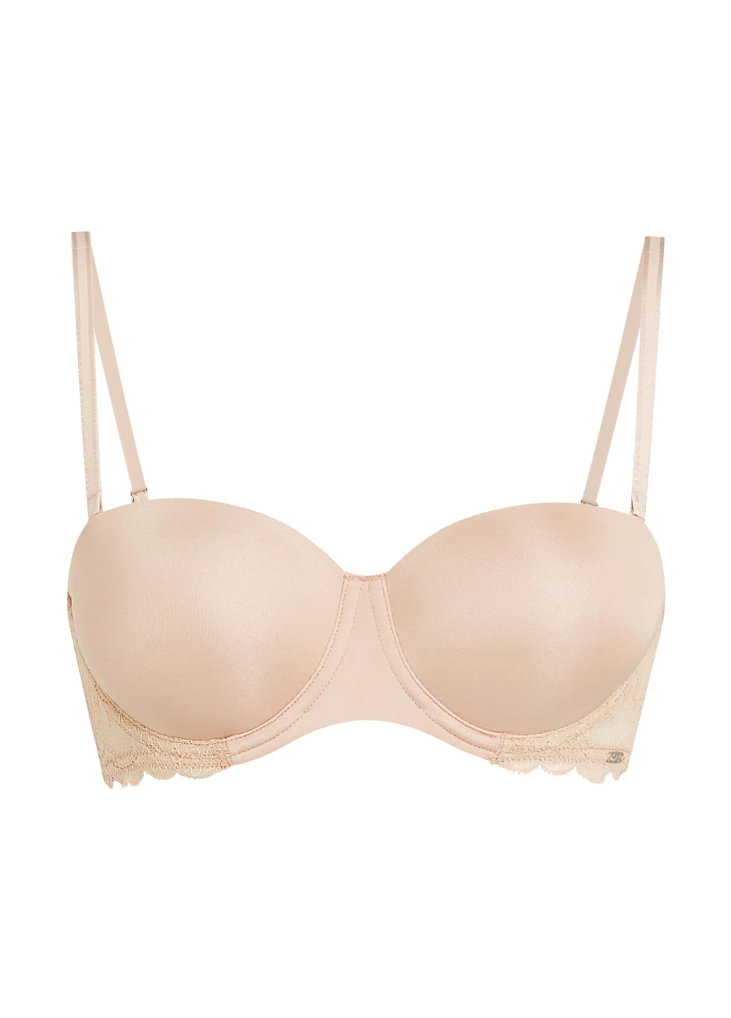 Бежевий балконет бюстгальтер Hunkemoller з кісточками поліамід