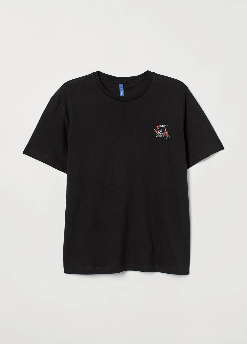 Чорна футболка H&M