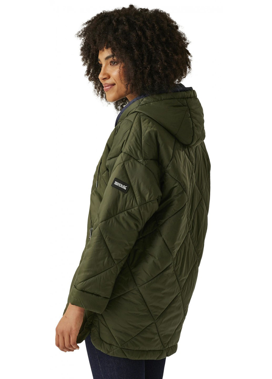 Оливковая (хаки) зимняя куртка Regatta Emila
