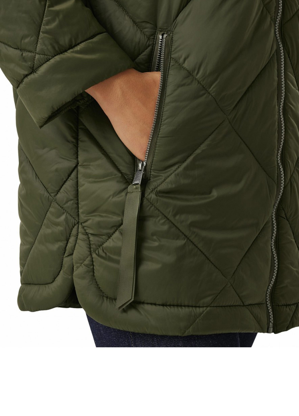 Оливковая (хаки) зимняя куртка Regatta Emila