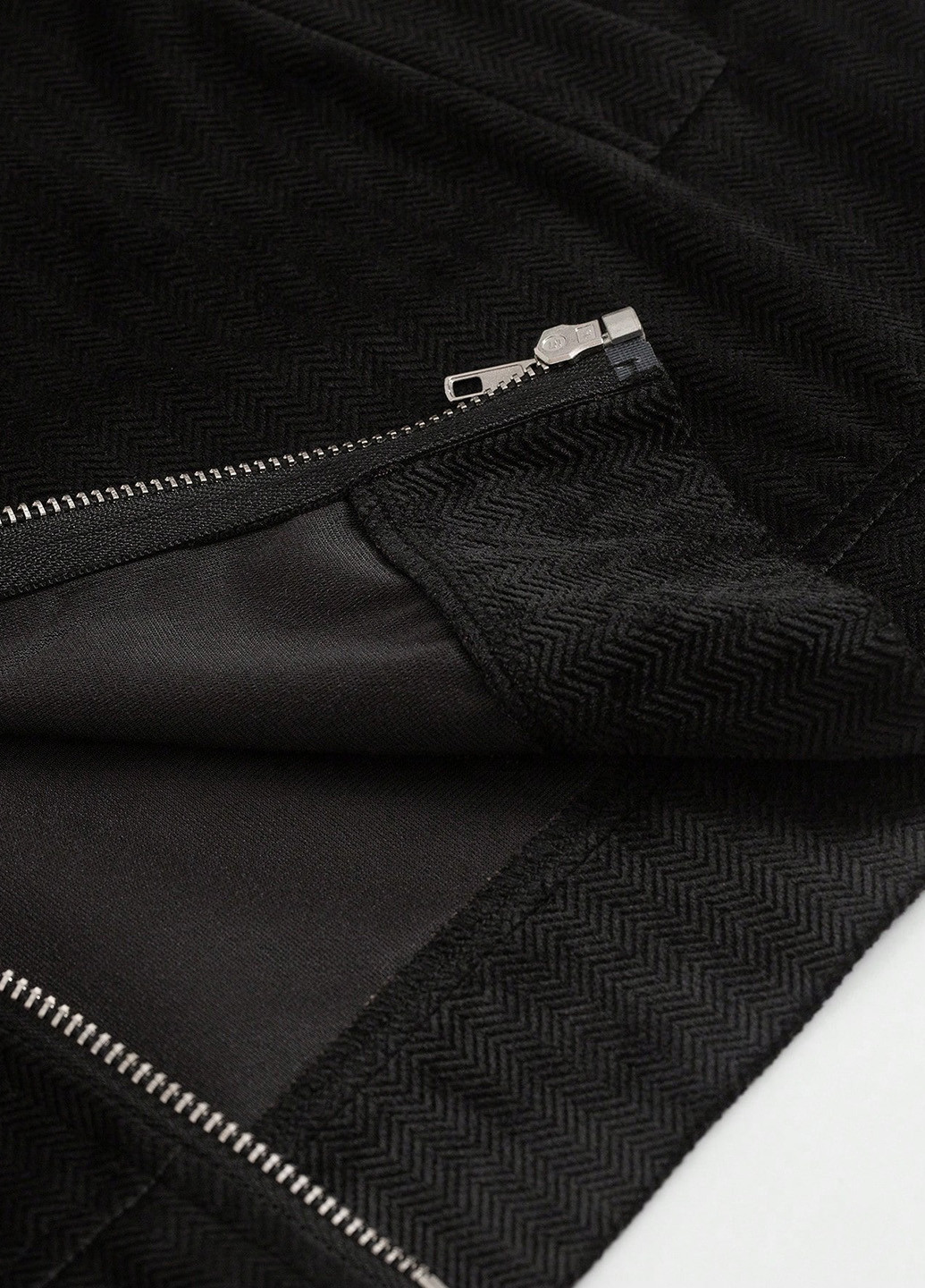 Темно-зеленый демисезонный комплект (куртка, брюки) SHEIN