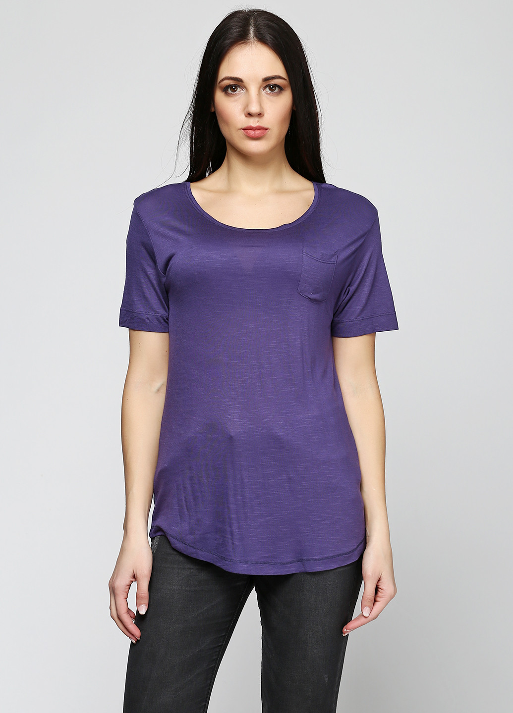Фіолетова літня футболка Da Vinci