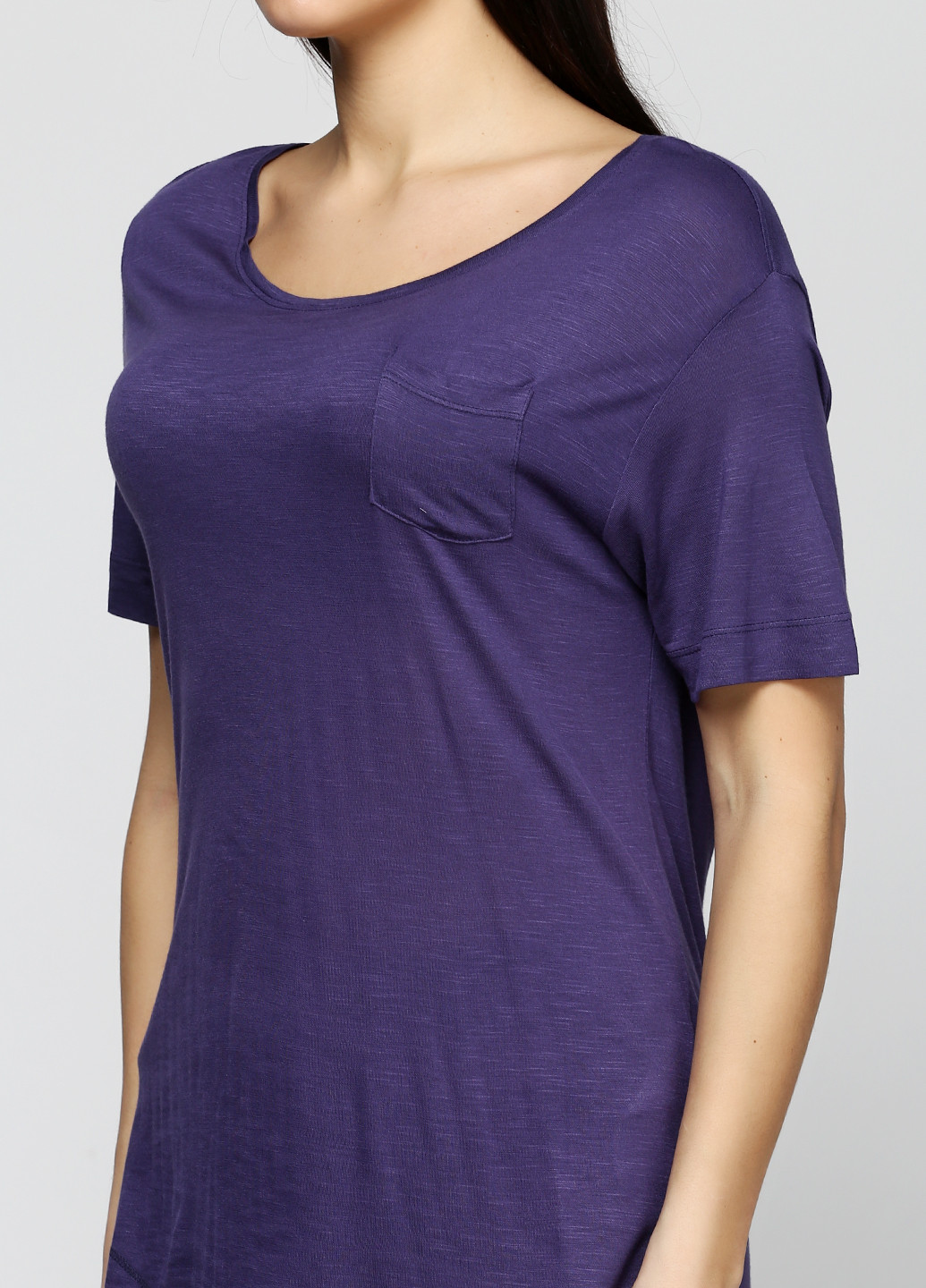 Фиолетовая летняя футболка Da Vinci