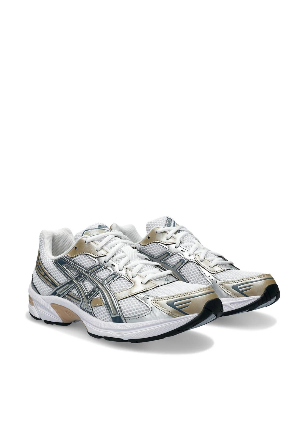 Комбіновані кросівки gel 1130 white/metallic демісезон Asics Asics Gel 1130