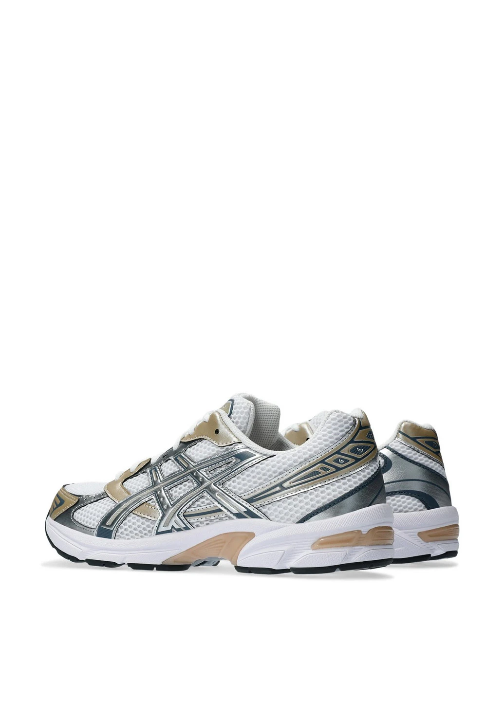 Комбіновані кросівки gel 1130 white/metallic демісезон Asics Asics Gel 1130