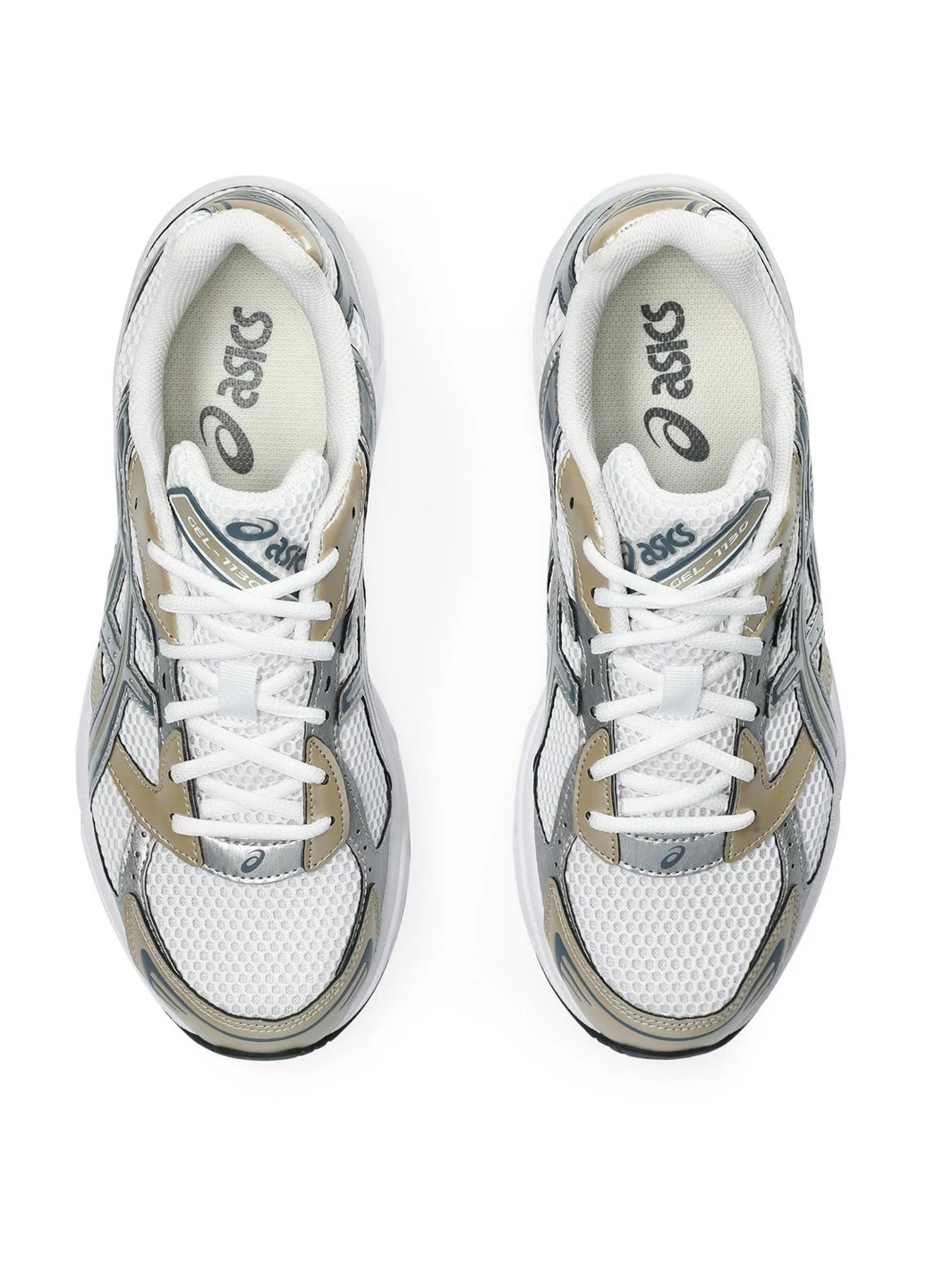 Комбіновані кросівки gel 1130 white/metallic демісезон Asics Asics Gel 1130