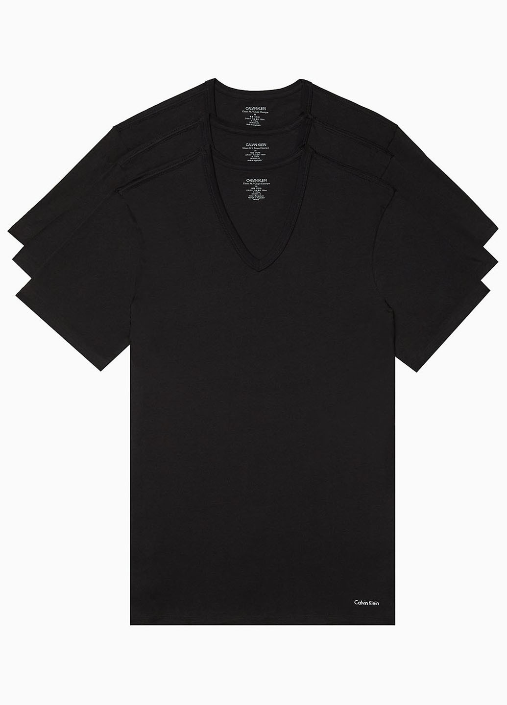 Чорна футболка (3 шт.) Calvin Klein