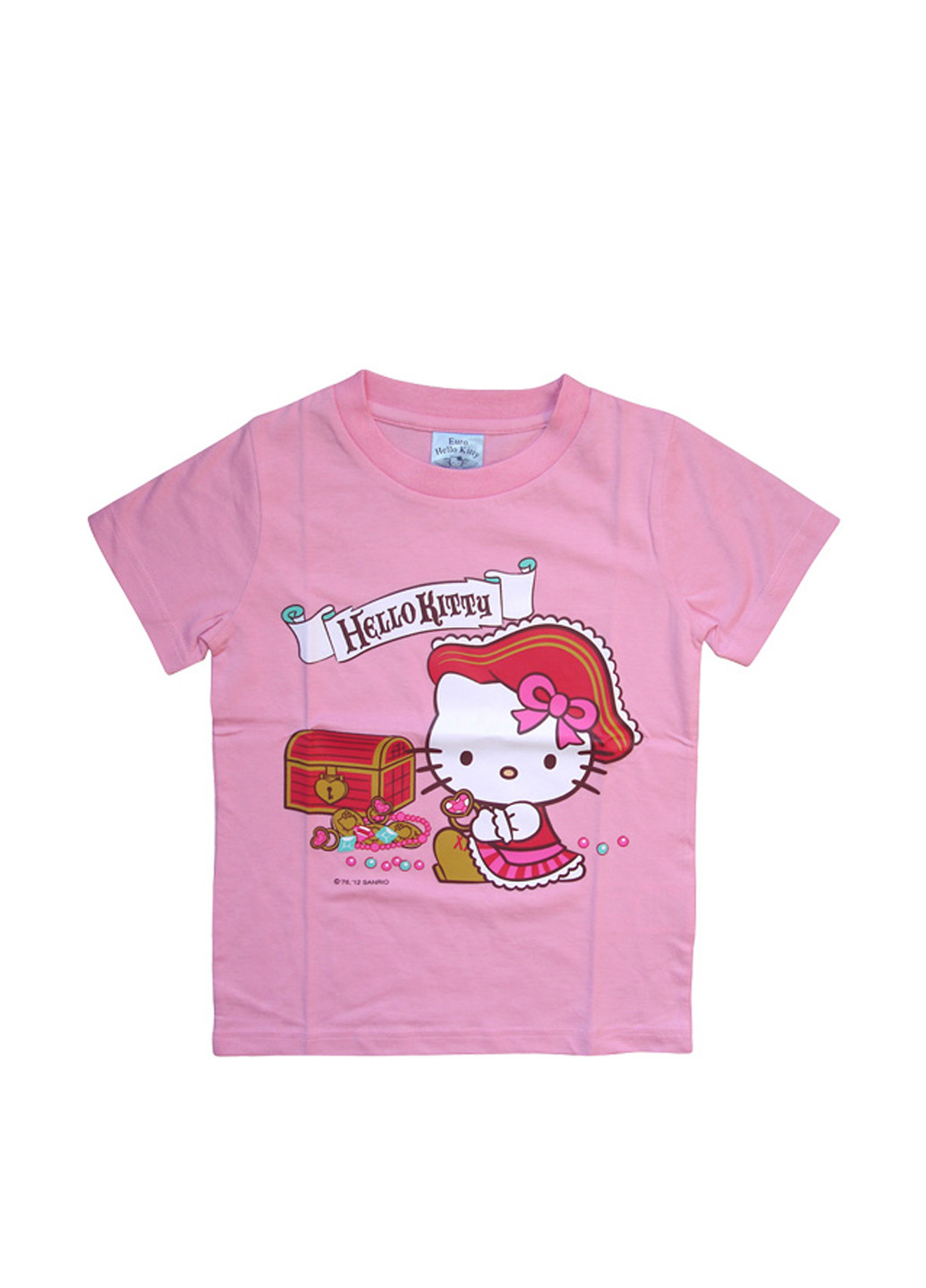 Рожева літня футболка з коротким рукавом Sanrio