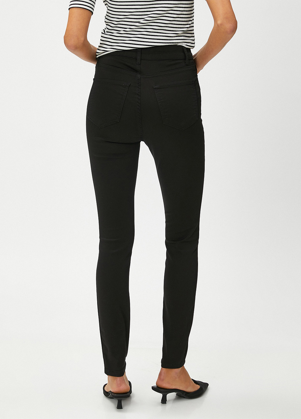 Черные демисезонные джеггинсы KOTON