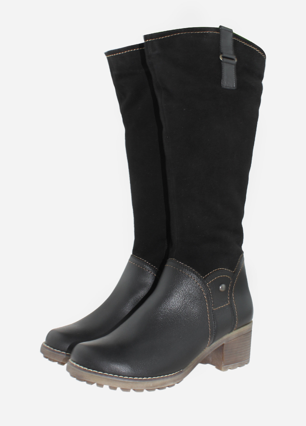 Зимние сапоги rr1521 черный Romax