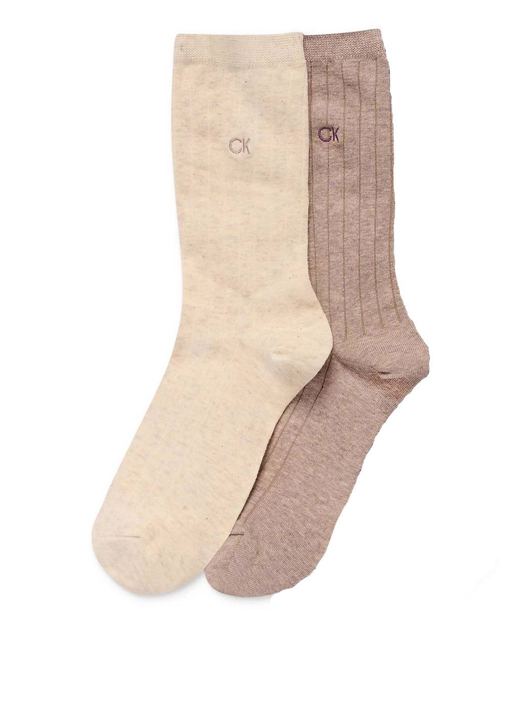 Комбинированные носки (4 пары) Calvin Klein логотипы (315018769)