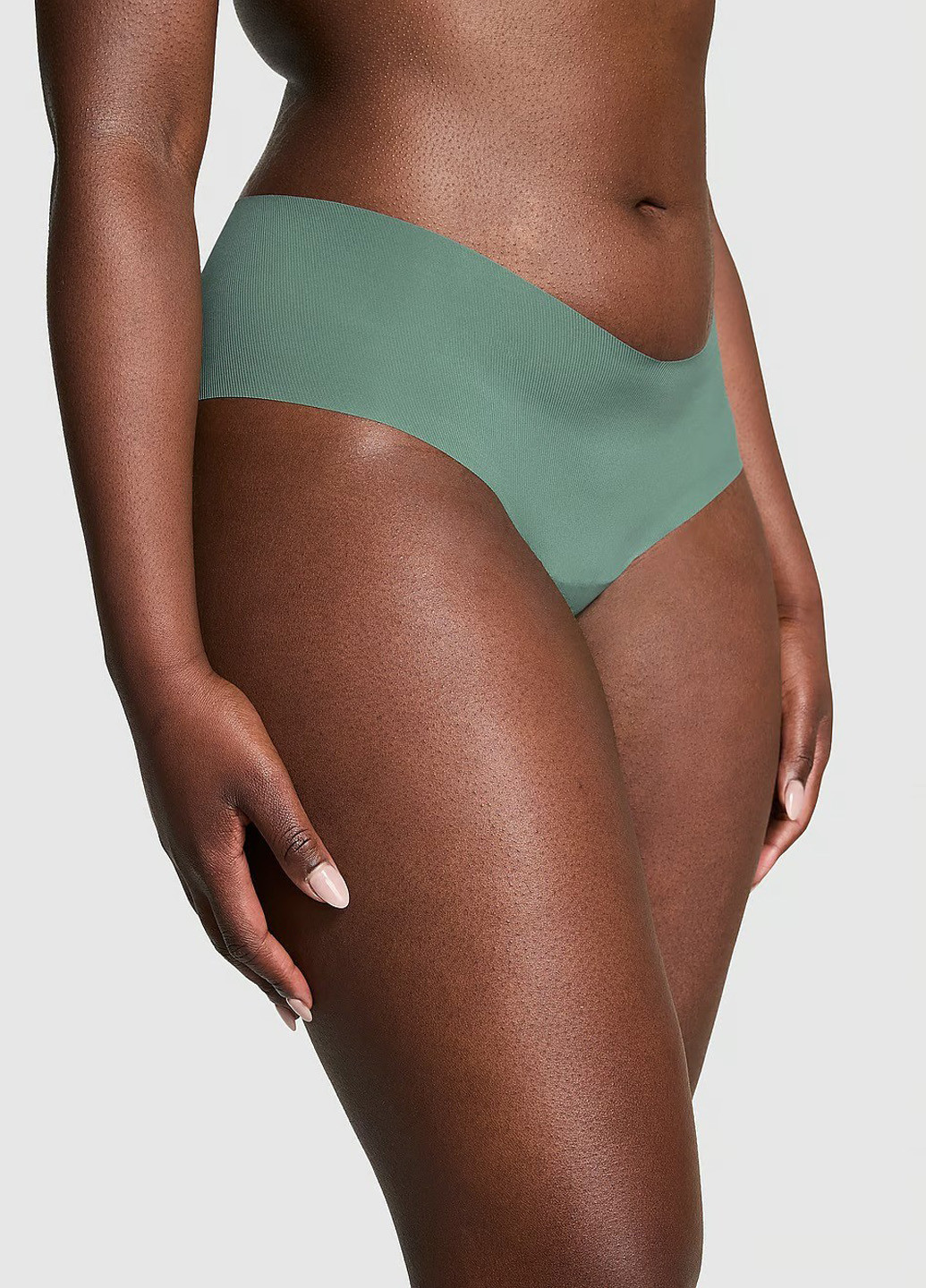 Зелений демісезонний комплект (топ, трусики) Victoria's Secret