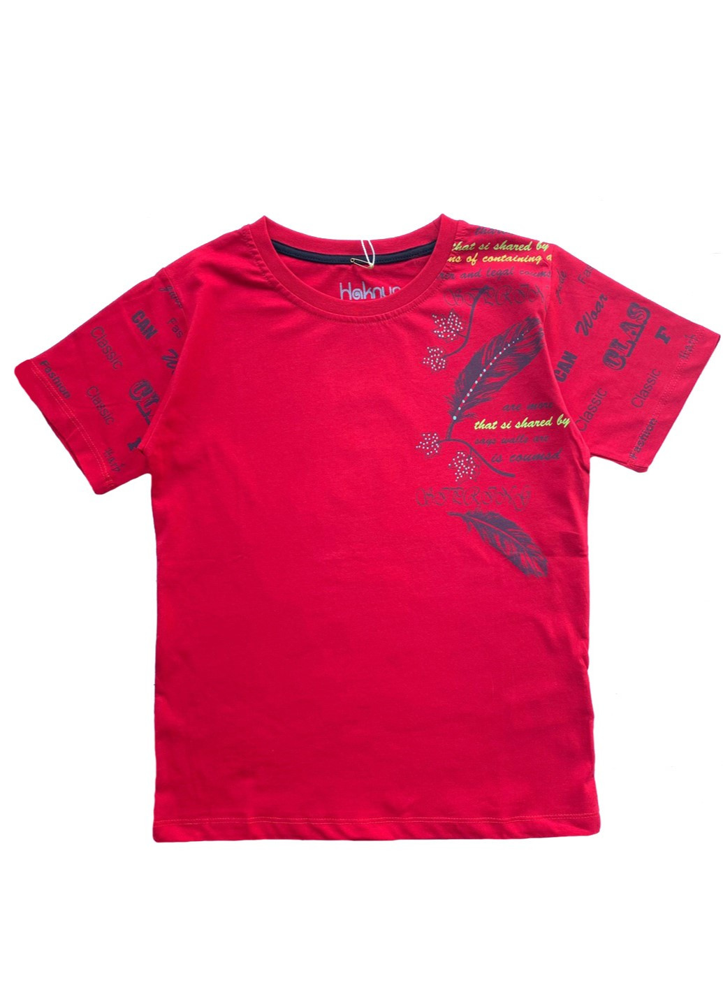 Червона футболка Haknur