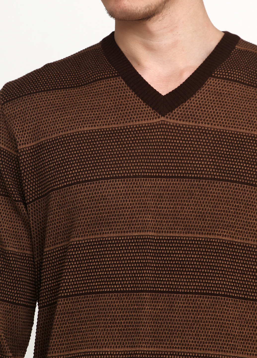 Коричневый демисезонный пуловер пуловер Breidhof