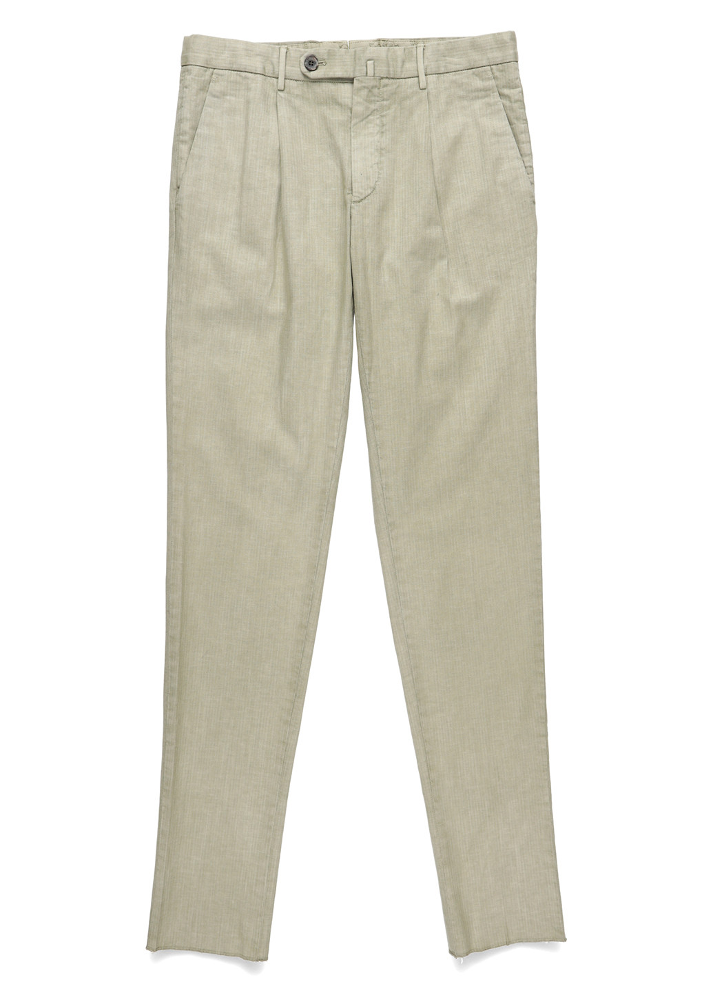 Оливковые кэжуал демисезонные зауженные брюки GTA