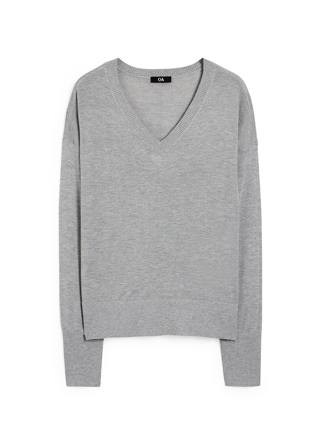 Світло-сірий демісезонний пуловер пуловер C&A