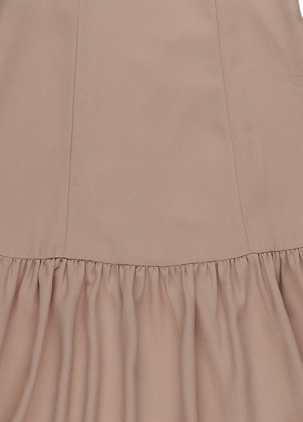 Пудровое кэжуал платье а-силуэт MINT&BERRY однотонное