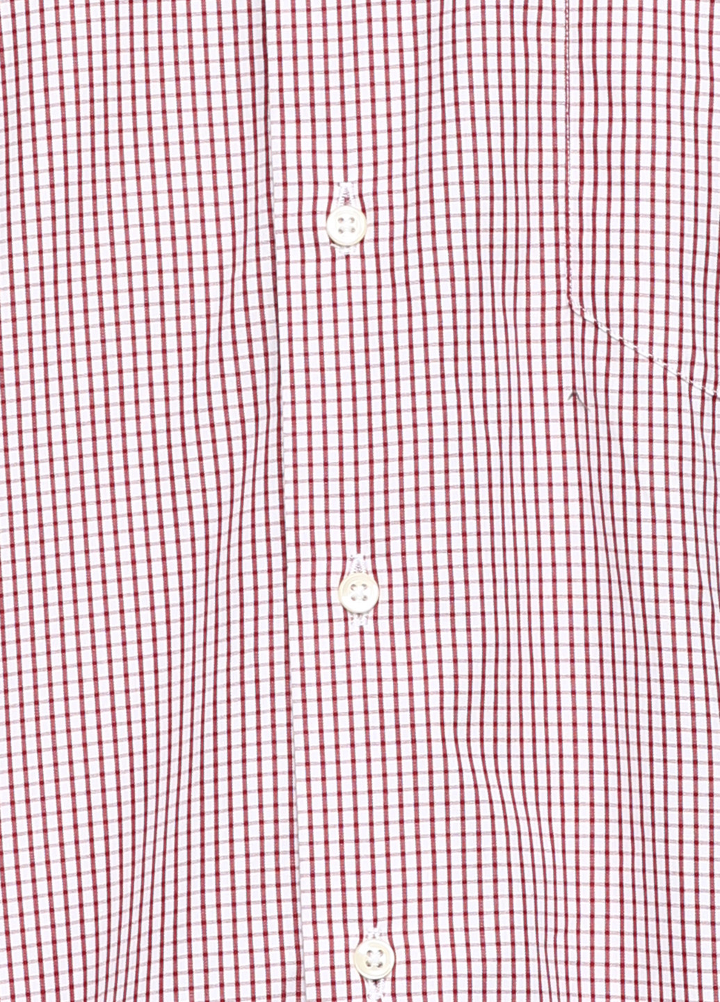 Бордовая кэжуал рубашка в клетку Park с длинным рукавом