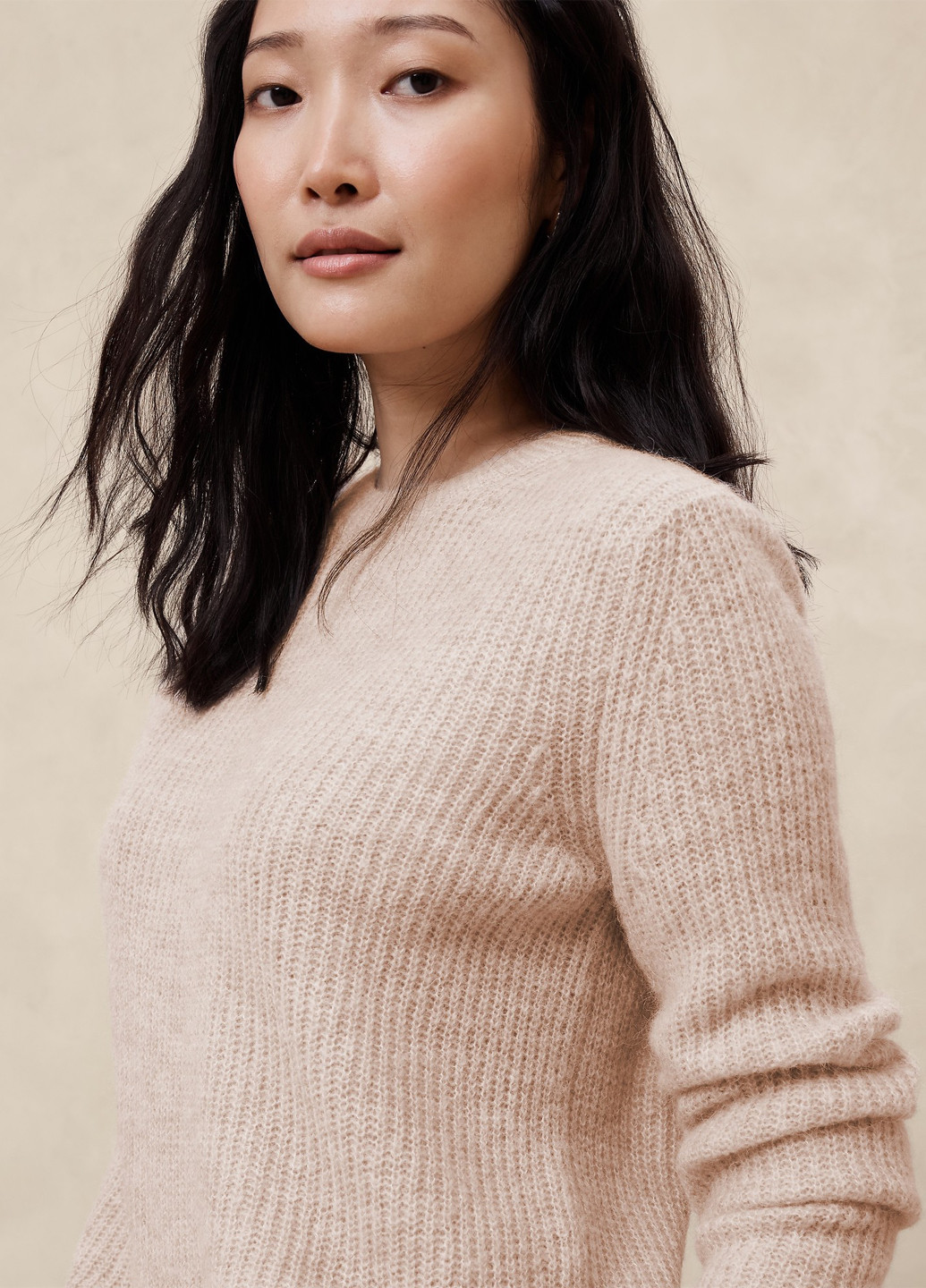 Бежевий демісезонний джемпер джемпер Banana Republic