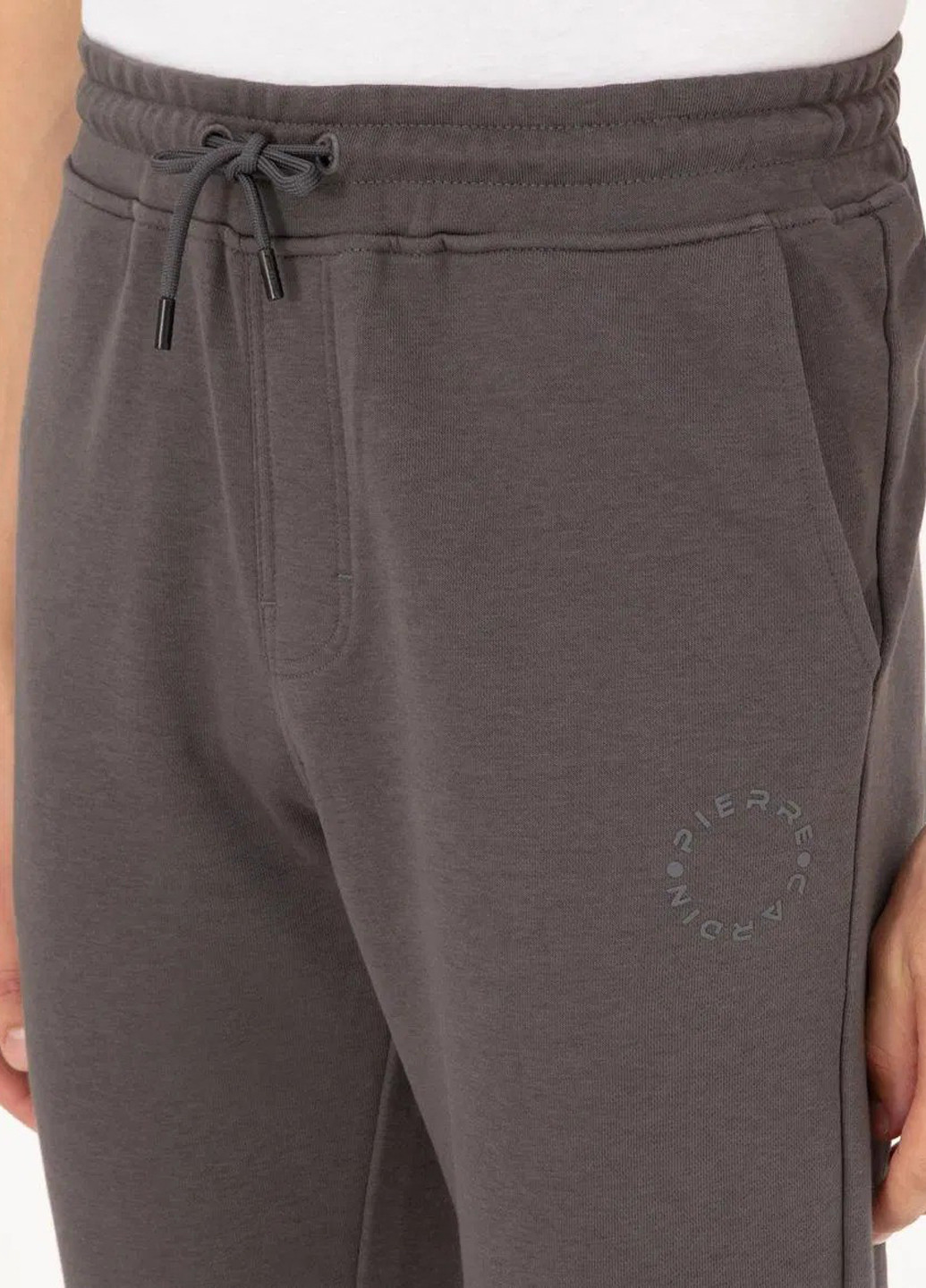 Темно-серые спортивные демисезонные джоггеры брюки Pierre Cardin
