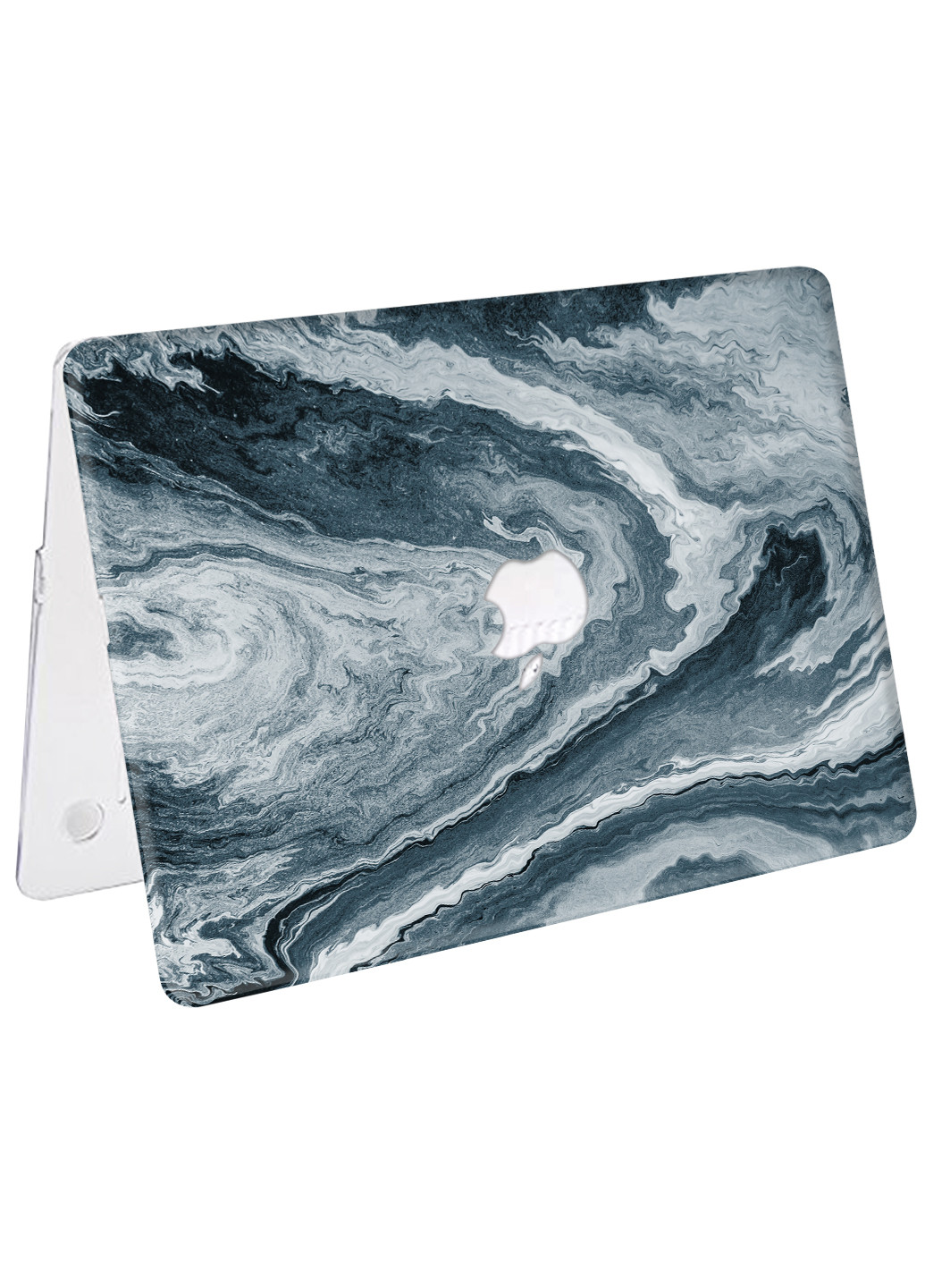 Чохол пластиковий для Apple MacBook Air 13 A1466 / A1369 Блакитний мармур (Blue marble) (6351-2756) MobiPrint (219126004)