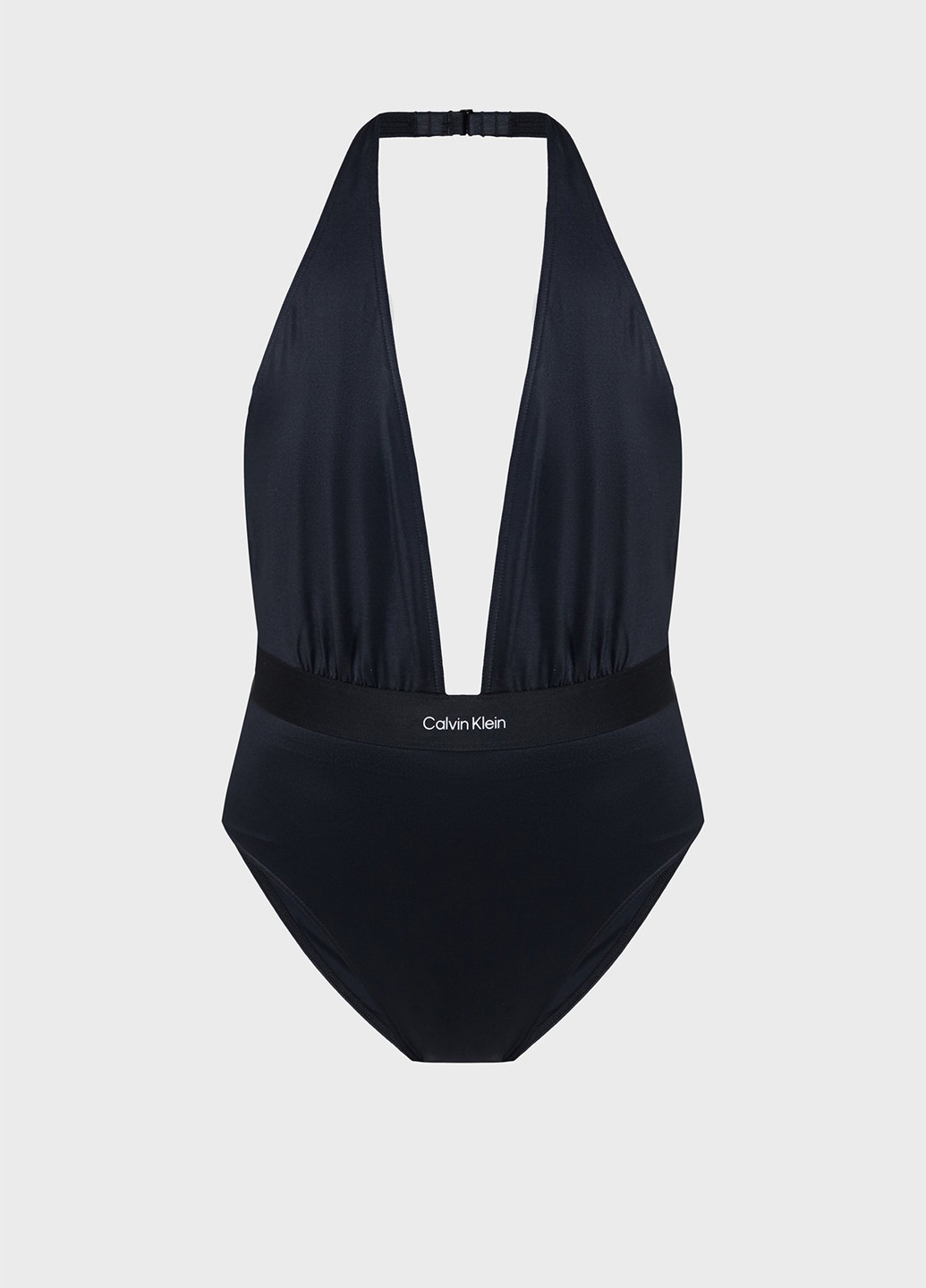 Чорний літній купальник суцільний Calvin Klein