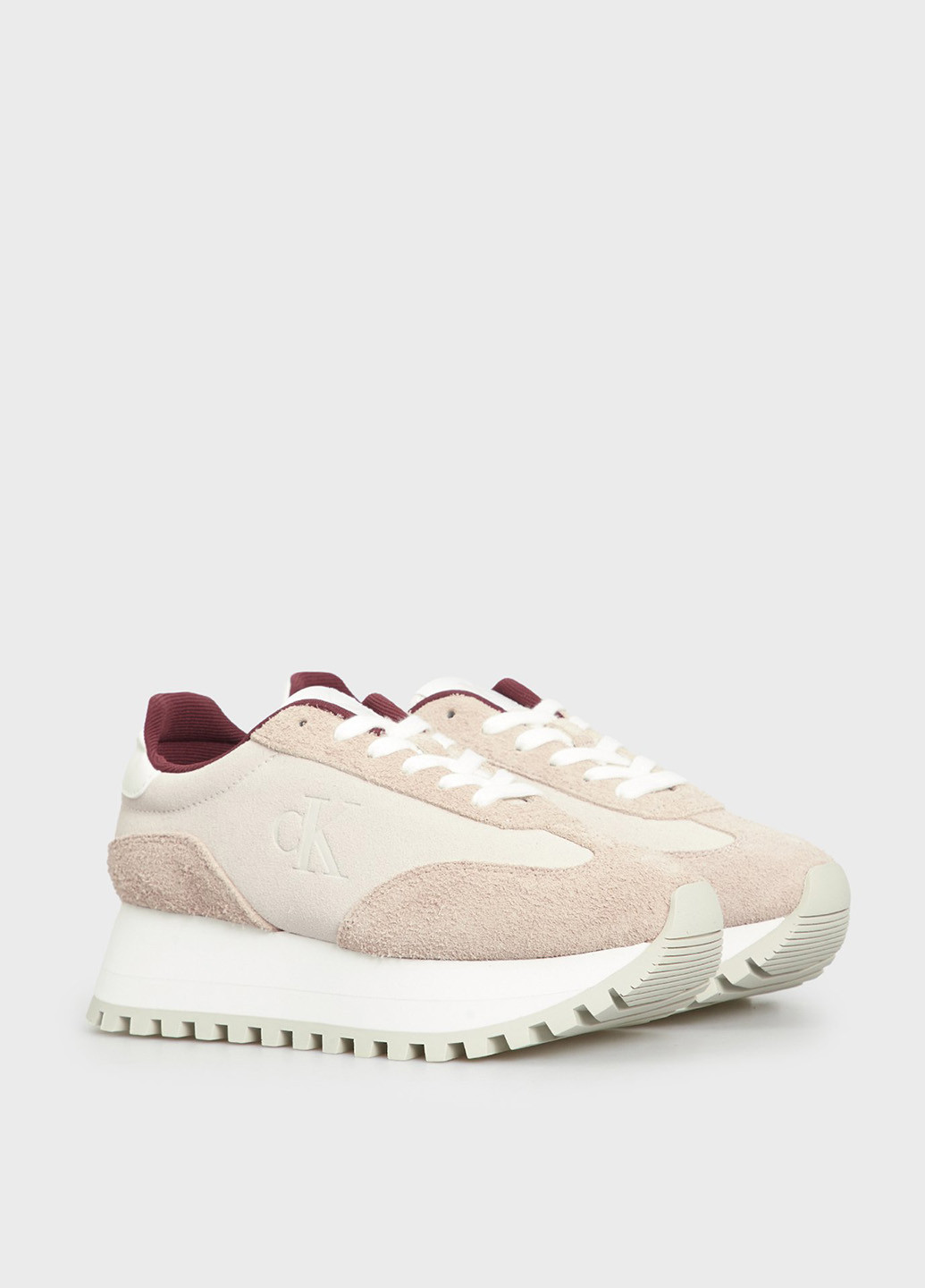 Кроссовки Calvin Klein Jeans серебряные всесезоны (344461761)