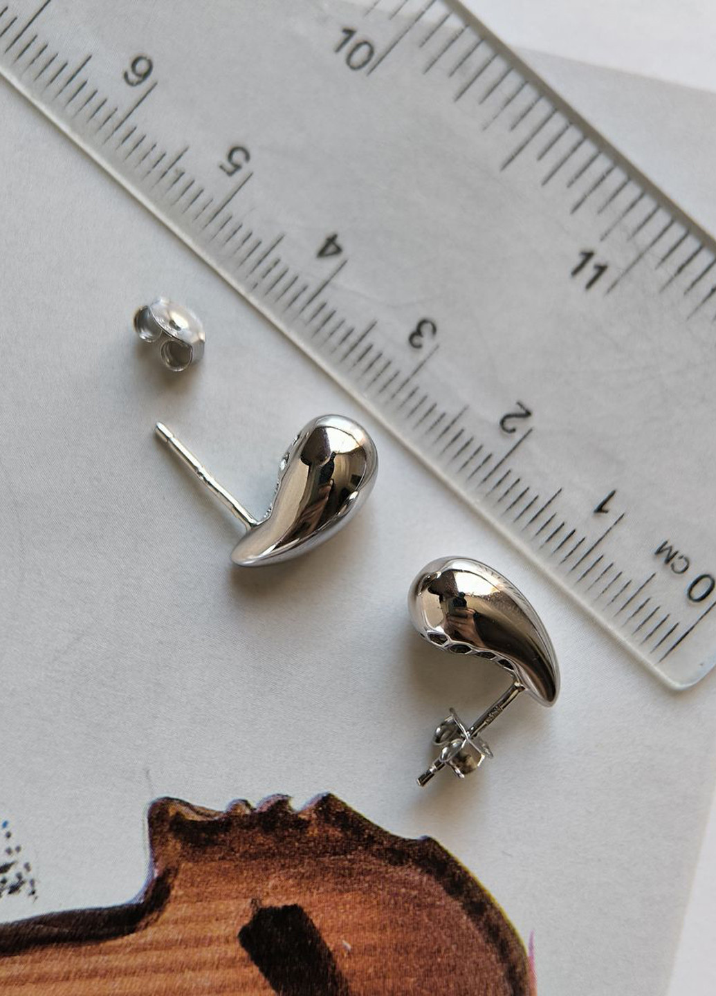 Серьги Silver Flame (350941345)