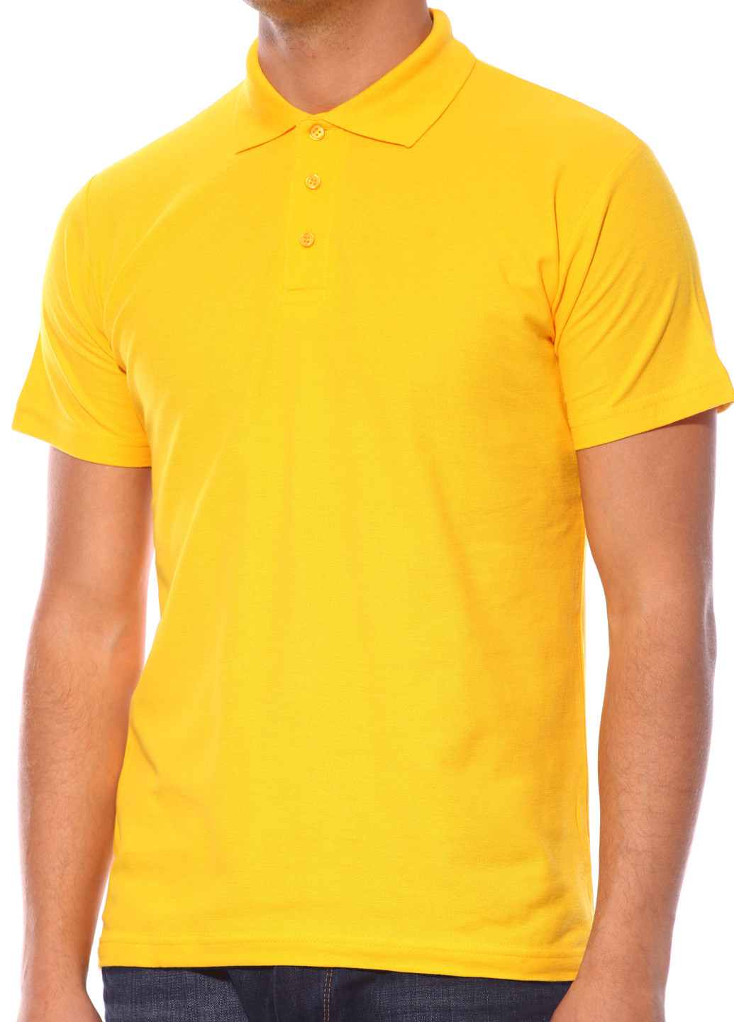 Желтая футболка-поло для мужчин Sol's