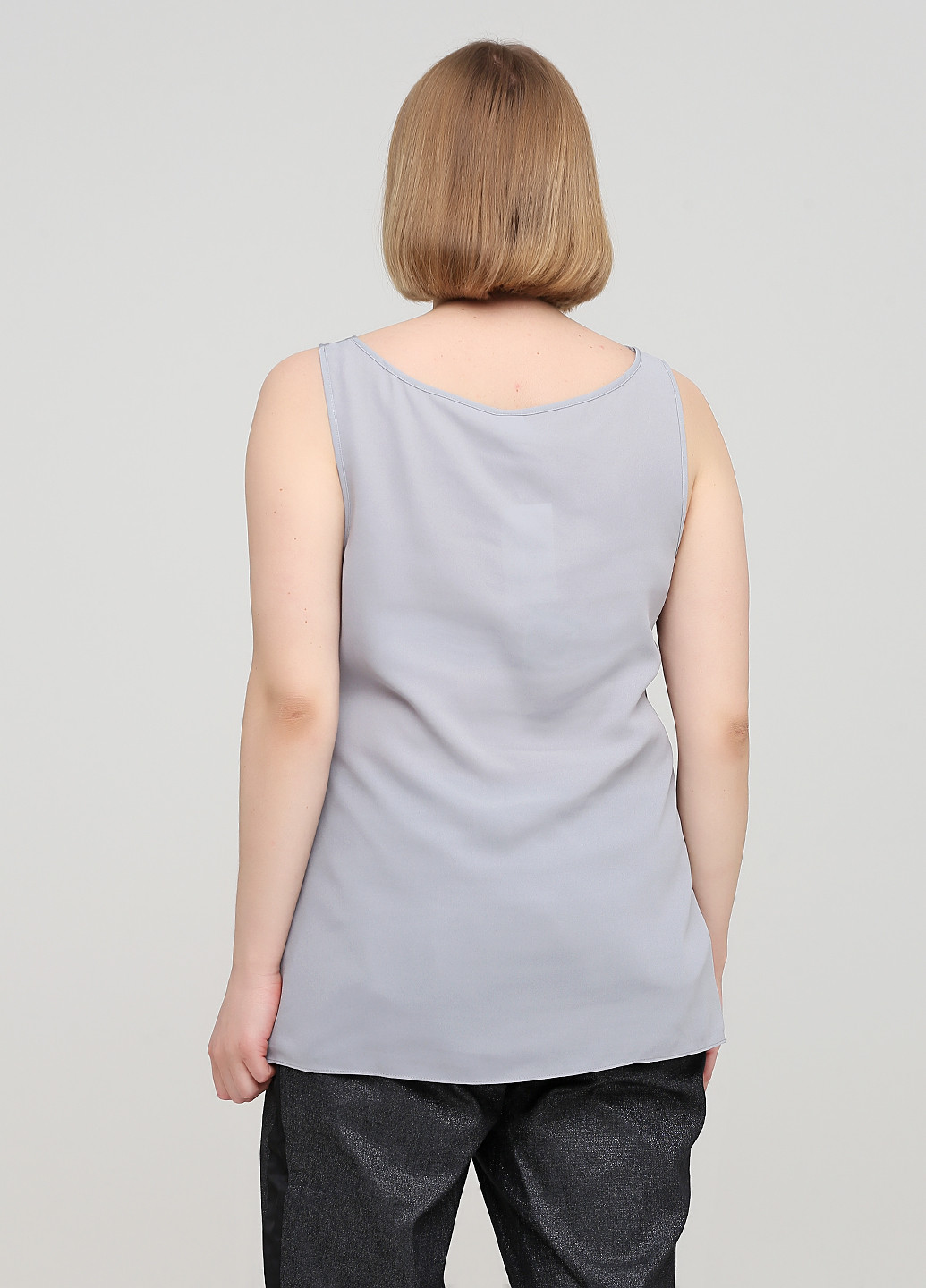 Светло-серая летняя блуза Heine