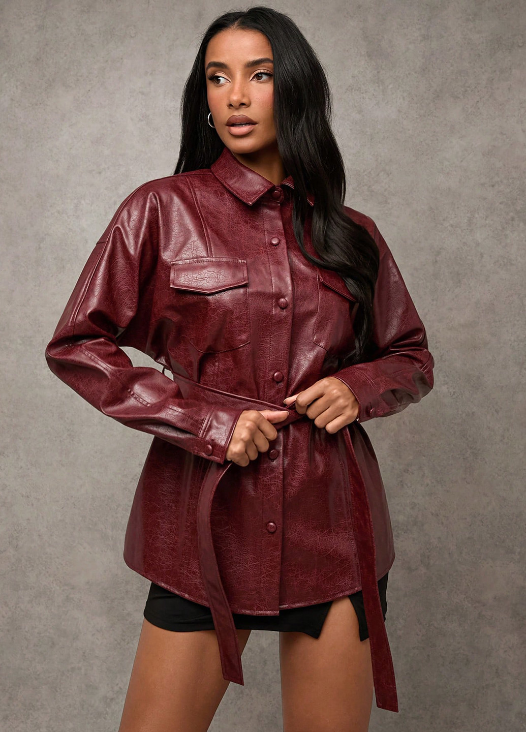 Куртка-рубашка SHEIN (332313221)