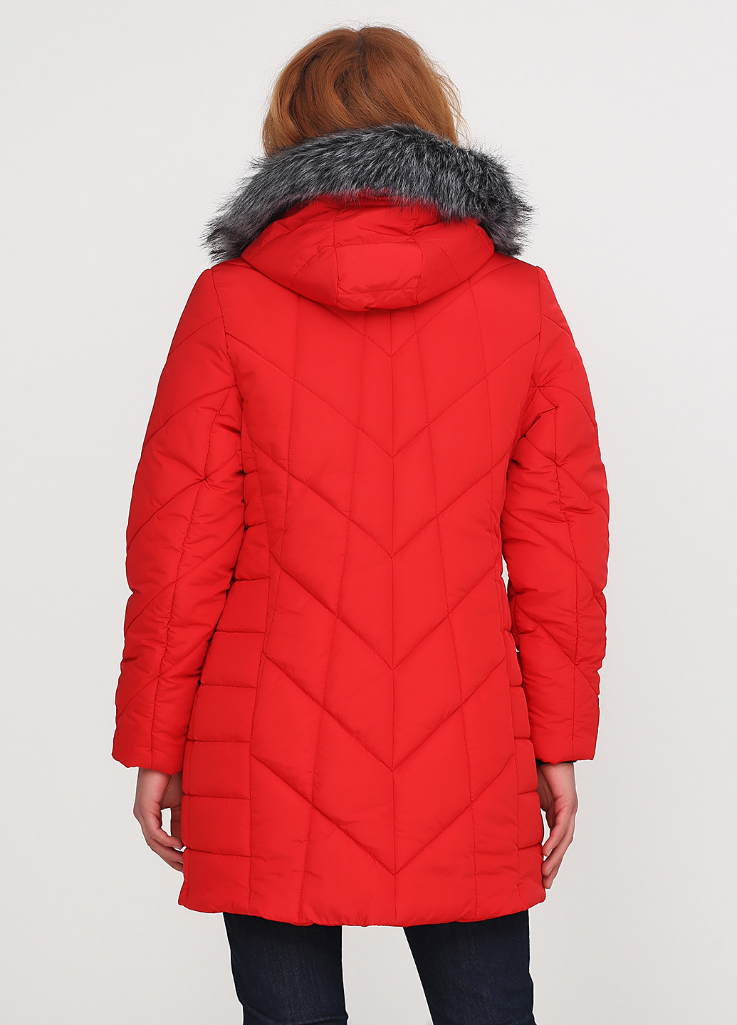 Красная зимняя куртка Westland