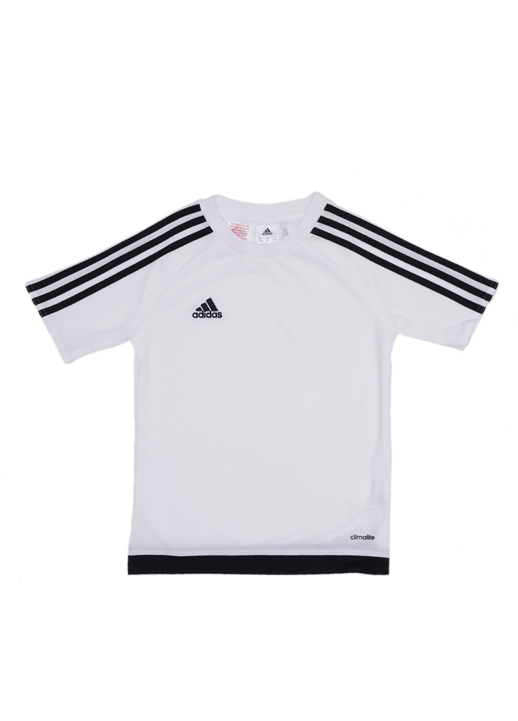 Белая летняя футболка adidas Estro 15